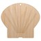 Clam Shell Unfinished Craft Wood Holiday Christmas Tree DIY Pre-Drilled Ornament